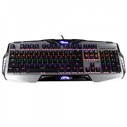 Clavier Mécanique Gamer - Clavier Gaming avec Blue Switch - LED Rétro-éclairé - E-BLUE - EKM729 - OPS XL - AZERTY pas cher