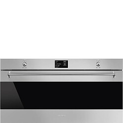 Smeg SF9390X1 Chaleur Tournante Electrique 115L 3100W Acier Inoxydable Noir 