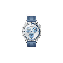 Montre connectée Huawei Watch GT 5 46 mm acier inoxydable avec bracelet en nylon Bleu