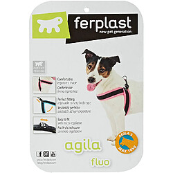 Ferplast Agila Fluo 5 Harnais Chien A=b 50 X 58 cm 20 mm Fuchsia