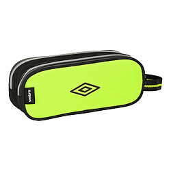 Acheter Trousse d'écolier Umbro Essentials Noir Citron (21 x 8 x 6 cm)