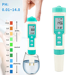 Avis Testeur de Compteur Numérique 7in1 TDS Ph PPM EC TDS Mètre Stylo Pureté de L'eau PPM Filtre