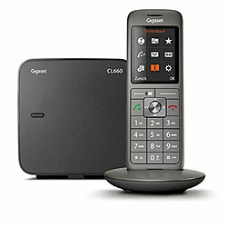 Gigaset CL 660 Téléphone DECT Noir