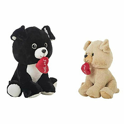 BigBuy Kids Jouet Peluche For You Chien 32 cm Coeur