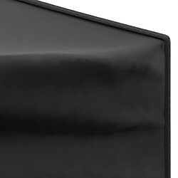 Acheter vidaXL Tente de réception pliable avec parois Noir 3x3 m