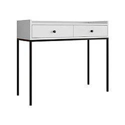 Bestmobilier Filipo - console - blanc - 100 cm