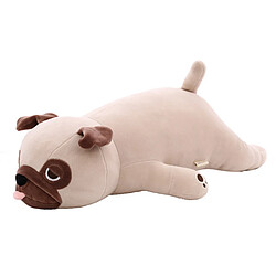 Universal Animaux mignons chien peluche bébé coussin coussin cadeau d'anniversaire enfant fille doux apaisant pug brassé cadeau de noël pour enfant 65 cm | Peluche