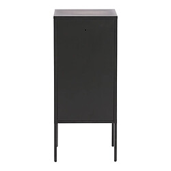 Acheter Helloshop26 Lot de 2 Table de chevet acier 82 x 35 x 35 cm noir 03_0008692