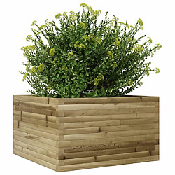 Avis vidaXL Jardinière 80x80x45,5 cm bois de pin imprégné