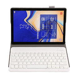 Wewoo ST830S Bluetooth 3.0 Texture de laine fine cuir PU ABS Détachable Sept Étoiles Rétroéclairage Clavier pour Samsung Galaxy Tab S4 10.5 pouces T830 / T835avec fente stylo et support Or pas cher