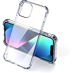 Xeptio Apple iPhone 13 5G coque tpu transparente antichoc avec bords renforcés