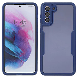 Coque en TPU + acrylique détachable 2-en-1 bleu marine pour votre Samsung Galaxy S21 5G/S30 5G