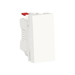 Schneider Electric va et vient - 10a - 1 module - blanc - schneider unica nu310318f