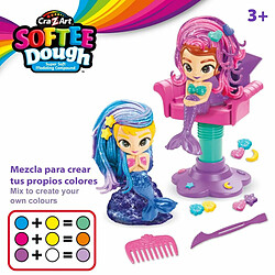 Pâte à modeler en argile Cra-Z-Art Softee Dough Poil sirenas (4 Unités) pas cher