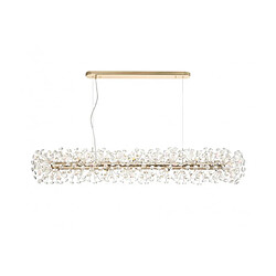 Acheter Luminaire Center Suspension 14 ampoules Cristal k9 Or français