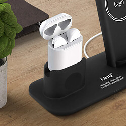 Acheter Station de charge iPhone / Apple Watch / Airpods Charge Rapide LinQ Noir