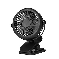 Mini Ventilateur de Bureau Portable, Ventilateur de Refroidissement personnel USB à 3 Vitesses, Rotation à 360 degrés, Câble USB et Batterie pour la Maison, le Bureau, la Salle de sport, la Pêche, le Camping