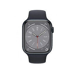 Montre connectée Apple Watch 8 Black GPS 45MM Midn Sport Regu