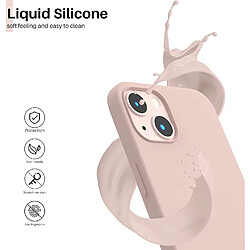 Coque Pour iPhone 13 Silicone Rose + 2 Verres Trempes Little Boutik®