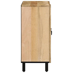 Avis vidaXL Armoire latérale 90x33x75 cm bois massif de manguier