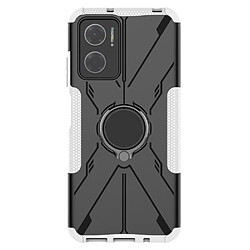 Coque en TPU anti-rayures avec béquille pour votre Xiaomi Redmi Note 11E 5G/10 5G/10 Prime + 5G - blanc