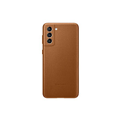 Avis Samsung Coque smartphone EF-VG996LA Coque en cuir S21 Plus Brun