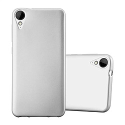 Cadorabo Coque HTC Desire 10 LIFESTYLE / Desire 825 Etui en Argent