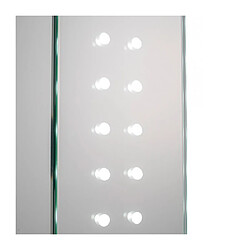 Endon Miroir LED salle de bain Revelo Verre,acier Argent,verre miroir 60 Cm