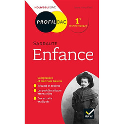 Enfance (1983), Nathalie Sarraute : 1re technologique : nouveau bac