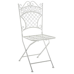 Non Lot de 2 chaises de jardin Adelar