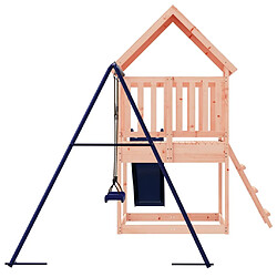 Acheter Maison Chic Aire de jeux d'extérieur | Maisonnette de jeu | Maison pour enfants bois massif de douglas -GKD78895