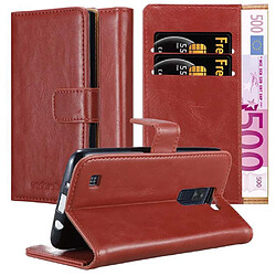 Cadorabo Coque LG K8 2016 Etui en Rouge