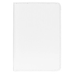 Wewoo Housse Étui blanc pour Samsung Galaxy Tab S2 8.0 Litchi Texture 360 degrés rotation en cuir avec support multifonctionnel