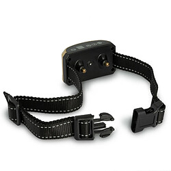 Avis Idmarket Collier anti aboiement pour chien 3 modes son, vibration et choc boîtier rechargeable