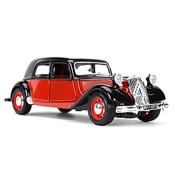 Universal 1: 24 1938 1938 Citroën 15 CVTA Classique Voiture statique Moulée sous pression Modèle collectible Voiture Jouet | Moulée sous pression(Rouge)