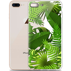 Caseink Coque arrière Apple iPhone 7/8 Plus (4.7 ) Gel HD [ Nouvelle Collection - Souple - Antichoc - Imprimé en France] Plantes des Tropiques