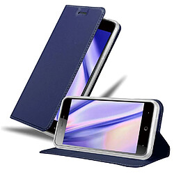 Cadorabo Coque ZTE Blade A612 Etui en Bleu