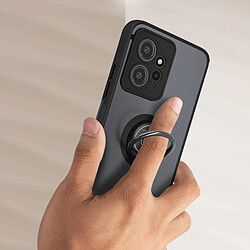 Avis Avizar Coque pour Xiaomi Redmi Note 12 4G Bague Métallique Support Vidéo Noir