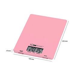 Acheter Balance de cuisine Clatronic KW 3626 Rose