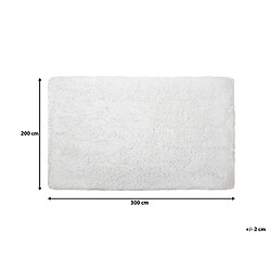 Beliani Tapis blanc 200 x 300 cm CIDE