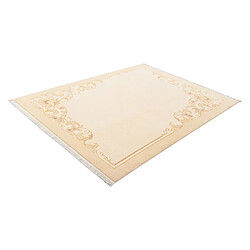 Vidal Tapis de laine 206x150 brun Darya