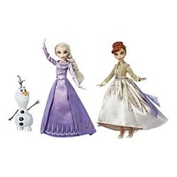 Hasbro Poupées Anna Elsa Et Olaf - La Reine Des Neiges 2