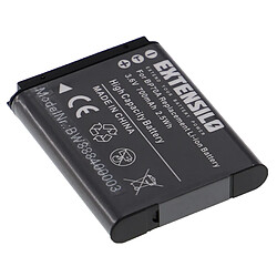 Vhbw EXTENSILO 2x Batteries compatible avec Samsung ES65, ES70, ES71, ES73, ES74, ES75, DV180F appareil photo, reflex numérique (700mAh, 3,6V, Li-ion)