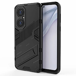 Coque en TPU Antichoc avec béquille pliable noir pour votre Huawei P50