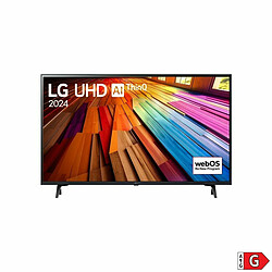 TV intelligente LG 43UT80003LA 4K Ultra HD 43" LED HDR HDR10 Direct-LED