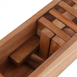 Avis Timber Tower Wood Block Stacking Game pour enfants famille traditionnel jeu L