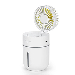 Avis Ventilateur Humidificateur de Pulvérisation Créatif Portable T9 Ventilateur de Lumière LED 3 en 1 Mini Ventilateurs USB Portables Ventilateurs de Bureau de Bureau de Refroidisseur de Climatisation d'Été