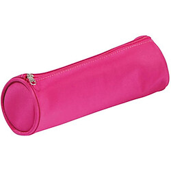 PAGNA trousse ronde tendance, en nylon, rose foncé ()