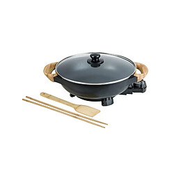 Wok électrique 1500w noir - AEW100AS - BESTRON