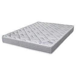 Ebac Matelas 140x190 Maryland - Mousse - Hauteur 20 cm - 3 zones - Soutien ferme